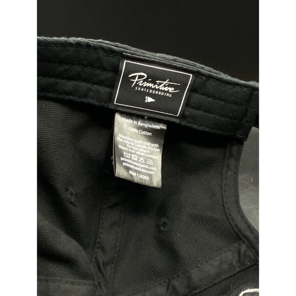 2008 Primitive Skateboarding Good For Life Black Strap Back Hat Vintage - Picture 7 of 9